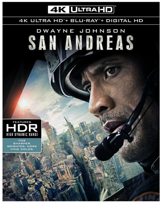 Cover for San Andreas (4K UHD Blu-ray) (2016)