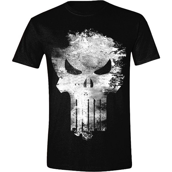 Cover for The Punisher · The Punisher - Distressed Logo Men T-Shirt - Black (MERCH) (2019)