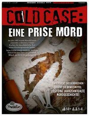 Cover for Ravensburger Spieleverlag · ThinkFun - 76465 - Cold Case: Eine Prise Mord. Der zweite Cold Case Krimi im eigenen Heim. Wer findet den Mörder? Ein Rätsel-Spiel für Einen oder in der Gruppe ab 14 Jahren (SPEL) (2021)