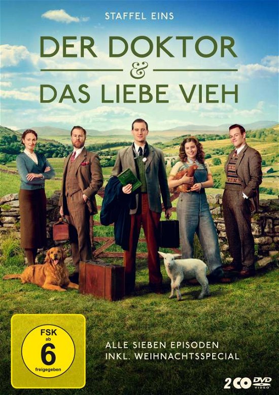 Der Doktor Und Das Liebe Vieh-staffel 1 - Ralph,nicolas / West,samuel / Madeley,anna/+ - Elokuva - Polyband - 4006448770655 - perjantai 26. maaliskuuta 2021