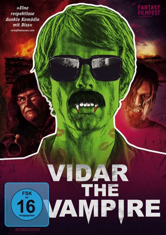Cover for Berg,thomas Aske / Waldeland,fredrik · Vidar the Vampire (DVD) (2021)