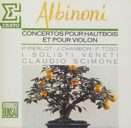 Cover for Albinoni / Scimone,claudio · Albinoni: Concertos Pour Hautbois (CD) [Japan Import edition] (2018)