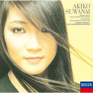Cover for Akiko Suwanai · Mendelssohn &amp; Tchaikovsky: Violin Concertos (CD) [Japan Import edition] (2021)