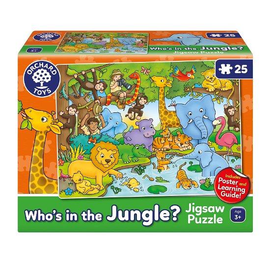 Cover for Orchard · Orchard - Who\'s In The Jungle - Puzzle (600301) (Toys)