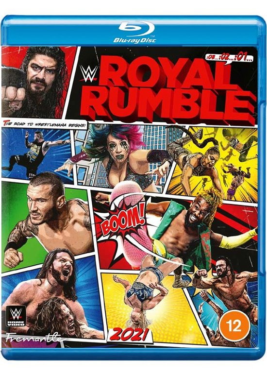 Cover for Wwe Royal Rumble 2021 BD · WWE - Royal Rumble 2021 (Blu-ray) (2021)