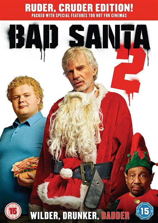 Cover for Bad Santa 2 DVD · Bad Santa 2 (DVD) (2017)