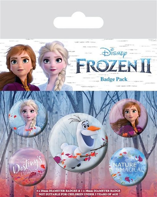 Cover for Badges · Frozen 2 Destiny (Badgepacks) (MERCH) (2019)