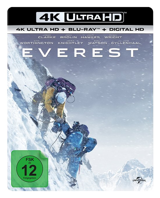 Cover for Jason Clarke,josh Brolin,sam Worthington · Everest (Blu-ray) (2016)