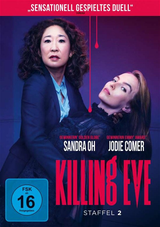 Cover for Sandra Oh,jodie Comer,fiona Shaw · Killing Eve-staffel 2 (DVD) (2019)