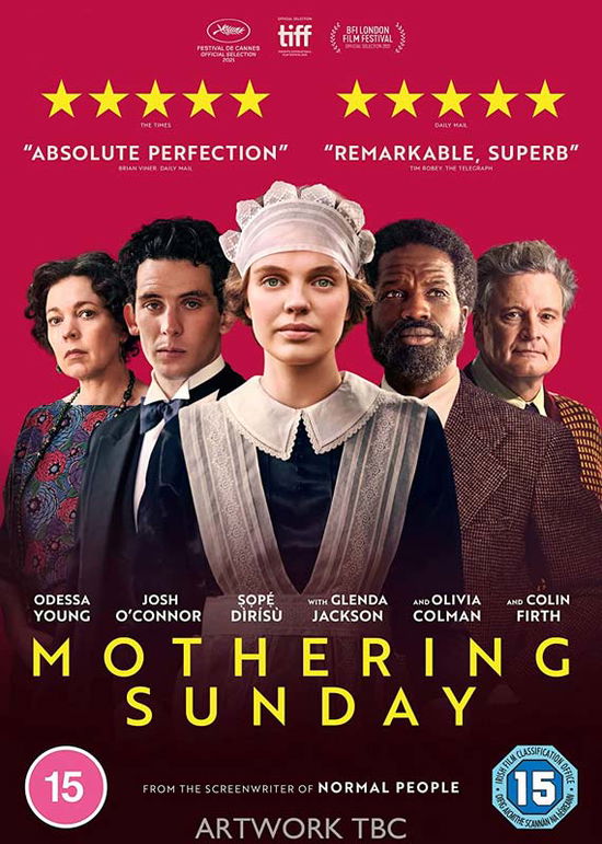 Mothering Sunday - Eva Husson - Film - Lionsgate - 5055761915655 - 31. januar 2022