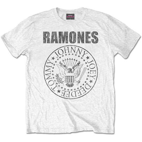 Cover for Ramones · Ramones Unisex Tee: Presidential Seal (XX-Large Only) (CLOTHES) [White - Unisex edition]