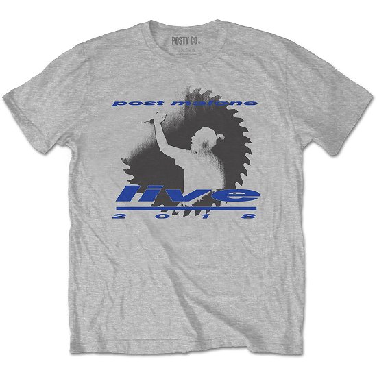Post Malone Unisex T-Shirt: Live Saw - Post Malone - Produtos -  - 5056170699655 - 