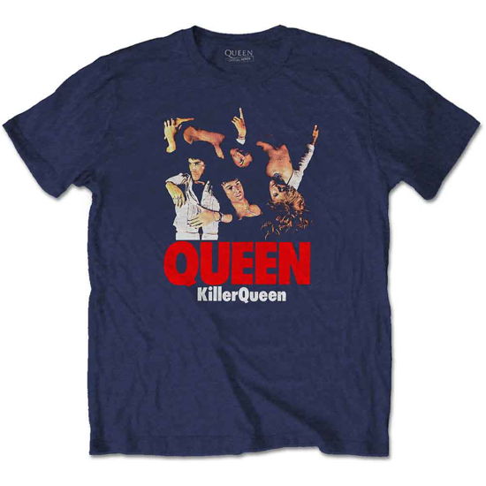 Queen Unisex T-Shirt: Killer Queen - Queen - Koopwaar -  - 5056368661655 - 