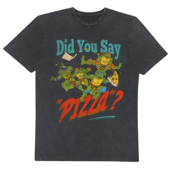 Teenage Mutant Ninja Turtles - Did You Say Pizza T Shirt - Teenage Mutant Ninja Turtles - Merchandise - TEENAGE MUTANT NINJA TURTLES - 5056688527655 - May 1, 2024