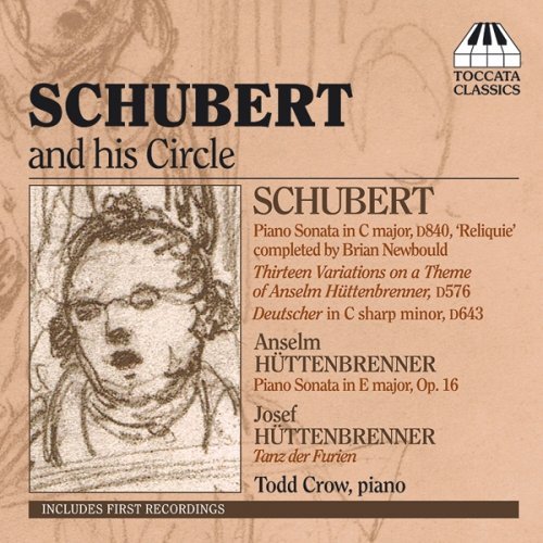 Schubert & His Circle - Schubert / Crow - Muziek - TOCCATA - 5060113440655 - 9 oktober 2007