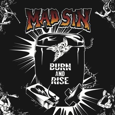 Cover for Mad Sin · Burn And Rise (LP) (2023)