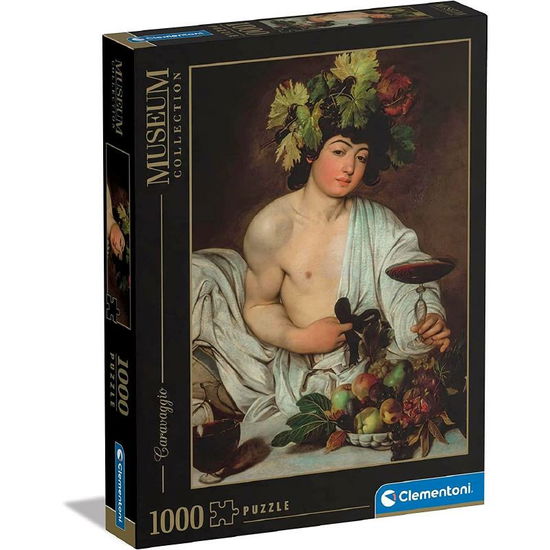 Puslespil Museum Caravaggio Bacchus 2023, 1000 brikker - Museum Collection - Jeu de société - Clementoni - 8005125397655 - 3 août 2023