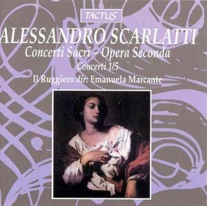 Cover for Scarlatti / Ruggiero · Concerti Sacri Mot (CD) (1996)