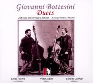 Cover for Bottesini / Fagone / Zagato / Mueller · Duets (CD) [Digipak] (2011)