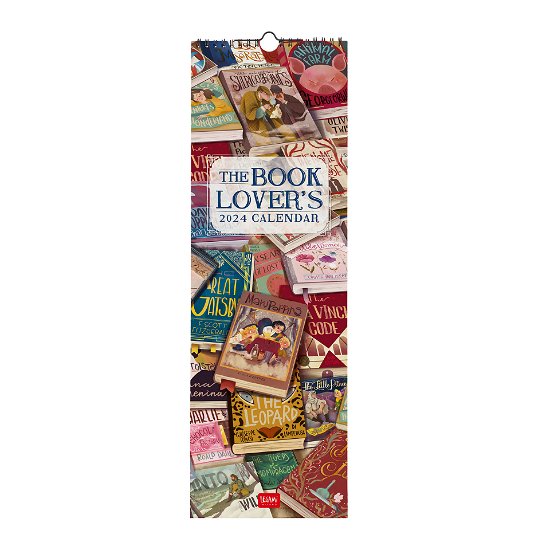 Cover for Legami · Wall Calendars - 2024 Wall Calendar - Book Lover's - 16x49 - Book Lover's (Taschenbuch) (2023)