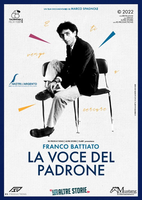 Cover for Franco Battiato · La Voce Del Padrone (DVD) (2023)