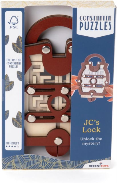 JC's Lock Puzzle Game -  - Książki - Recent Toys - 8717278851655 - 28 marca 2024