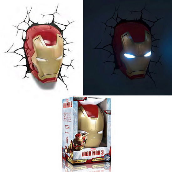 Iron Man 3 Mask 3D Deco Light - 3D Light Fx - Other -  - 8718696122655 - 