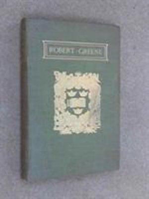 Cover for Robert Greene · The Plays and Poems of Robert Greene Vol 1 (Innbunden bok) (1905)