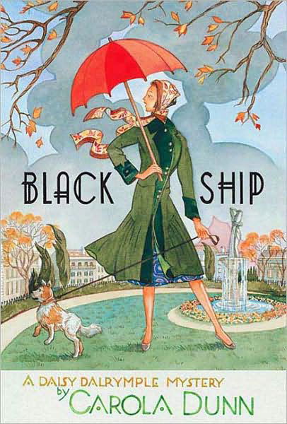 Cover for Carola Dunn · Black Ship: a Daisy Dalrymple Mystery (Daisy Dalrymple Mysteries) (Paperback Book) [Reprint edition] (2009)