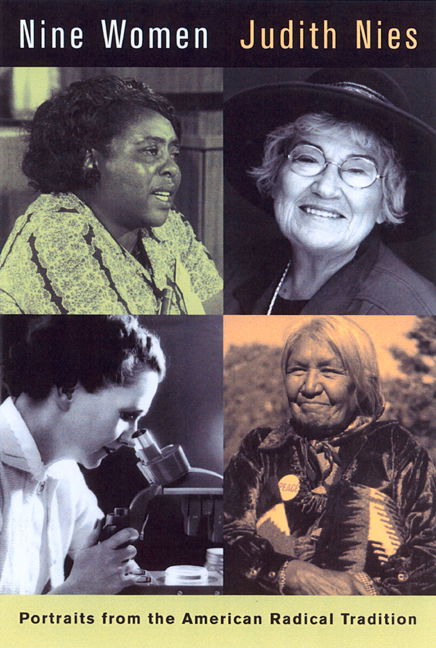 Cover for Judith Nies · Nine Women: Portraits from the American Radical Tradition (Paperback Book) (2002)