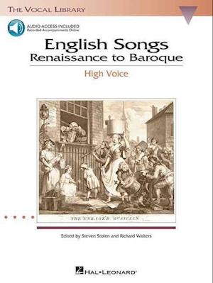 Cover for English Songs Renss Brq Hi Vce Bkcd (N/A)