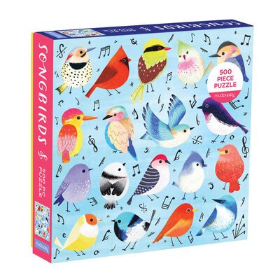 Mudpuppy · Songbirds 500 Piece Family Puzzle (GAME) (2019)