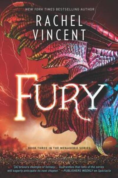 Cover for Rachel Vincent · Fury (Buch) (2018)