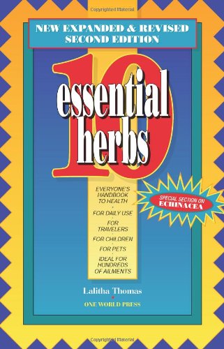 Cover for Lalitha Thomas · 10 Essential Herbs (Paperback Book) (2011)