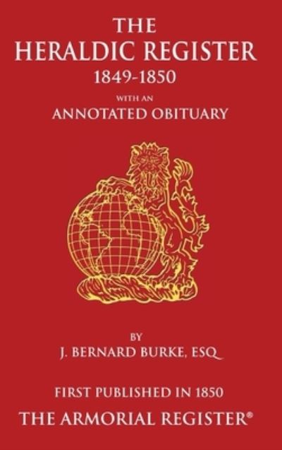 Cover for J Bernard Burke · The Heraldic Register (Hardcover Book) (2017)