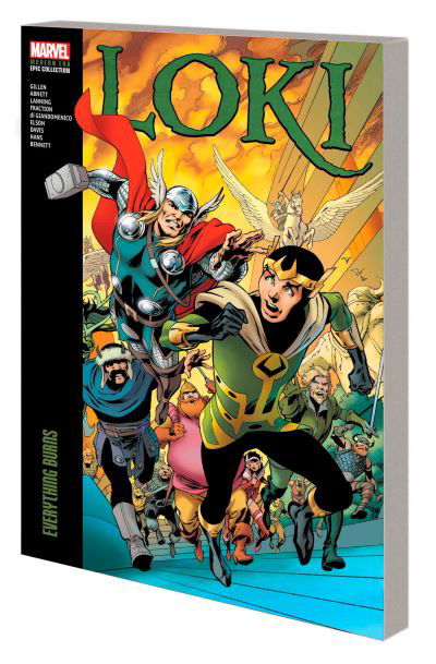 Loki Modern Era Epic Collection: Everything Burns - Kieron Gillen - Books - Marvel Comics - 9781302952655 - September 5, 2023