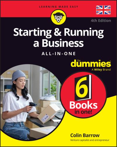 Cover for Barrow, Colin (Cranfield School of Management) · Starting &amp; Running a Business All-in-One For Dummies, 4th UK Edition (Paperback Book) (2023)