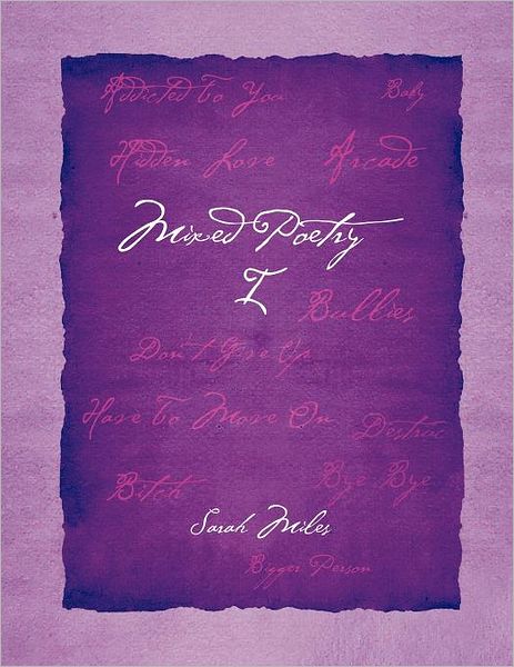 Cover for Sarah Miles · Mixed Poetry 1 (Paperback Book) (2011)