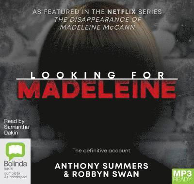 Looking for Madeleine - Anthony Summers - Audio Book - Bolinda Publishing - 9781489495655 - April 28, 2019