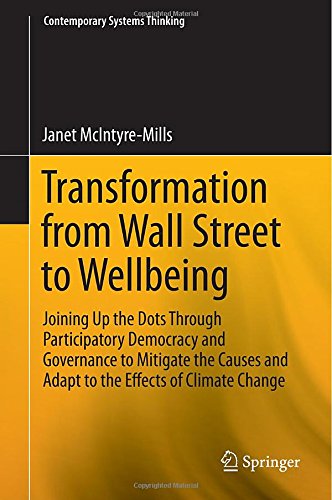 Cover for Janet McIntyre-Mills · Transformation from Wall Street to Wellbeing: Joining Up the Dots Through Participatory Democracy and Governance to Mitigate the Causes and Adapt to the Effects of Climate Change - Contemporary Systems Thinking (Hardcover Book) [2014 edition] (2014)