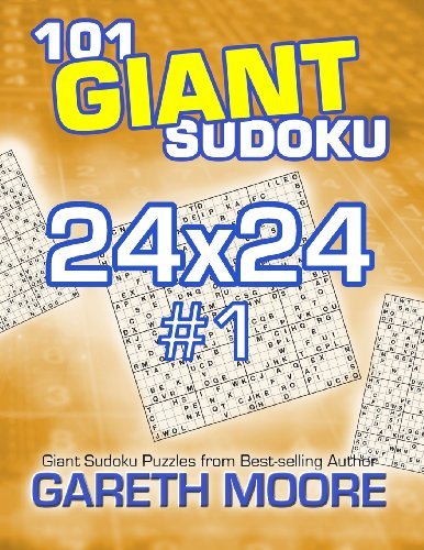 Cover for Gareth Moore · 101 Giant Sudoku 24x24 #1 (Paperback Bog) (2013)