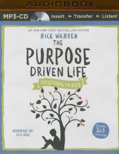 Cover for Rick Warren · Purpose Driven Life Devotional for Kids, The (Płyta CD z plikami MP3) (2015)