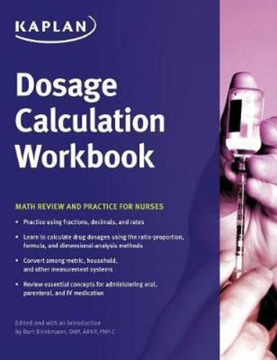 Cover for Nursing Kaplan · Dosage Calculation Workbook (Paperback Book) (2017)