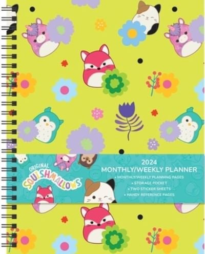 Cover for Jazwares · Squishmallows 12-Month 2024 Monthly / Weekly Planner Calendar (Calendar) (2023)