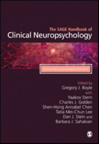Cover for The SAGE Handbook of Clinical Neuropsychology: Clinical Neuropsychological Disorders (Hardcover Book) (2023)