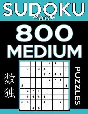 Cover for Sudoku Book · Sudoku Book 800 Medium Puzzles (Paperback Book) (2017)