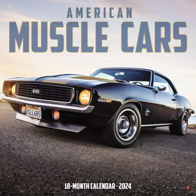 Cover for Willow Creek Press · American Muscle Cars 2024 7 X 7 Mini Wall Calendar (Kalender) (2023)