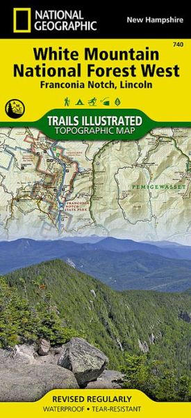 White Mountains National Forest, West: Trails Illustrated Other Rec. Areas - National Geographic Maps - Livros - National Geographic Maps - 9781566954655 - 2025