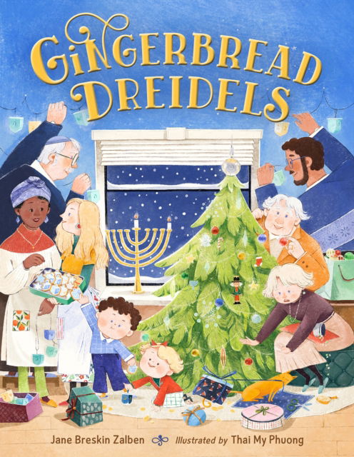 Jane Breskin Zalben · Gingerbread Dreidels (Hardcover Book) (2024)