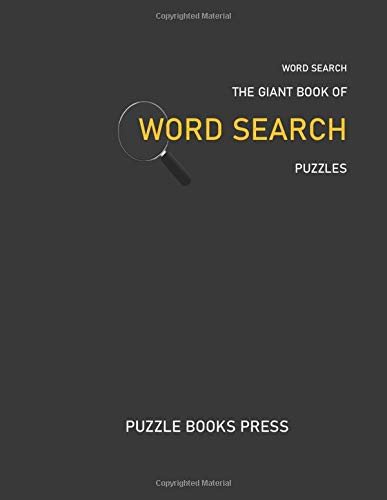 Cover for Puzzle Books Press · Word Search (Paperback Bog) (2019)